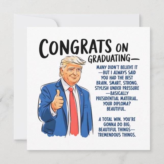 Grado de felicitaciones (Anverso)