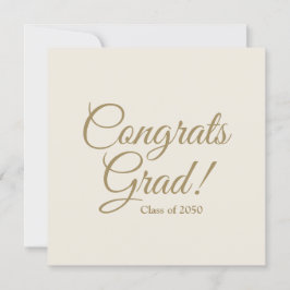 Grado de felicitaciones personalizado de escritura