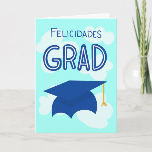 Grado Felicidades - Tarjeta de graduación española