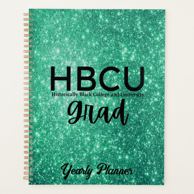 Grado HBCU - Planificador anual (Anverso)