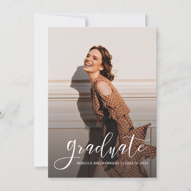 Graduación 2025 Fotos Grad Invitación (Anverso)