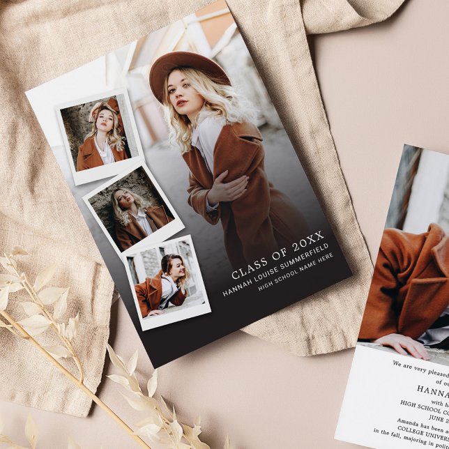 Graduación 2025 Invitación de Grado Multifoto (Subido por el creador)