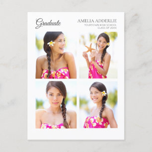 Graduación 4 Invitación a Invitación fotográfica B