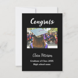 Graduación añadir clase de nombre de 20xx congrats