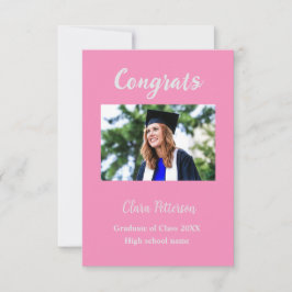 Graduación añadir clase de nombre de 20xx congrats