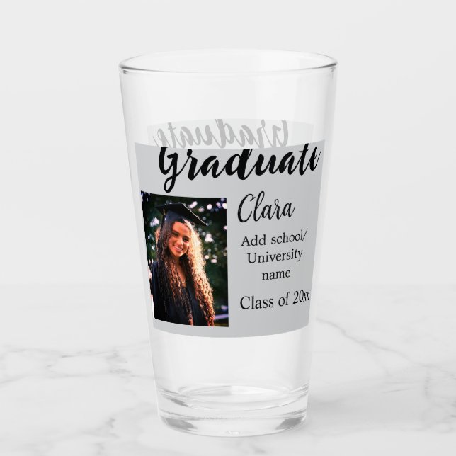 Graduación añadir clase de nombre de 20xx congrats (Anverso)