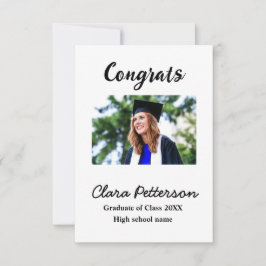 Graduación añadir clase de nombre de 20xx congrats