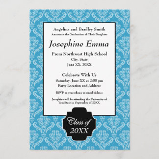 Graduación Annoucement e invitación