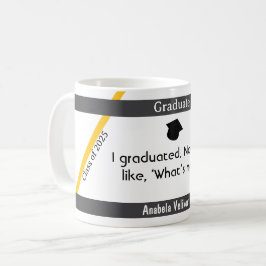 Graduación cita 7 taza de café