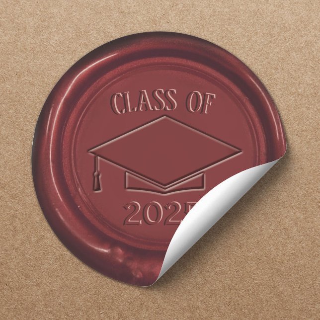 Graduación Clase Cap de Sello de Cera Roja 2025 (Subido por el creador)