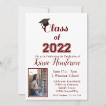 Graduación, Clase de 2023, Invitación fotográfica