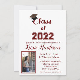 Graduación, Clase de 2023, Invitación fotográfica