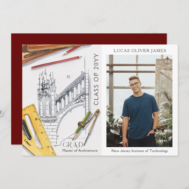 Graduación Clase de Ingeniero de Arquitectura 2022 (Anverso / Reverso)