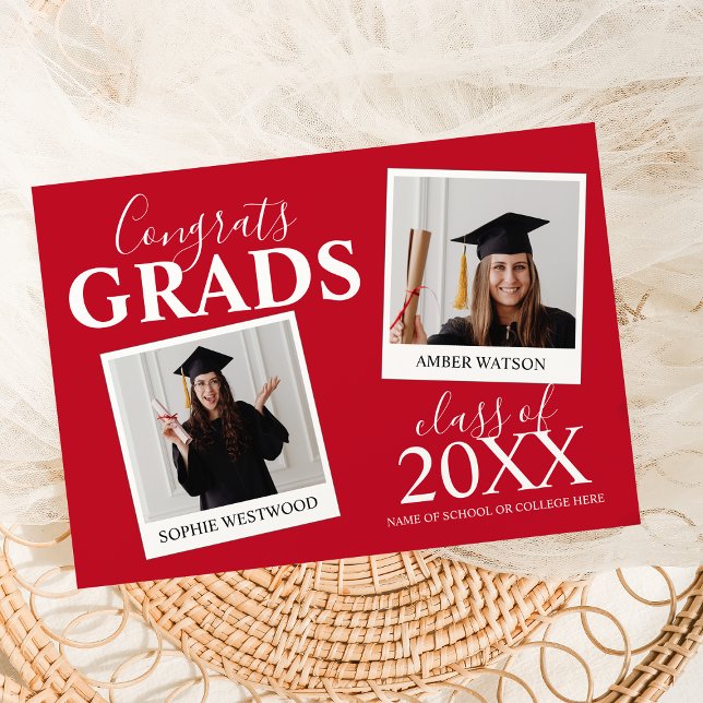 Graduación conjunta | 2 Invitación fotográfica (Subido por el creador)