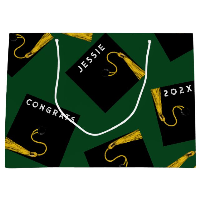 Graduación creativa Bolsa de regalo grande 2025 (Anverso)