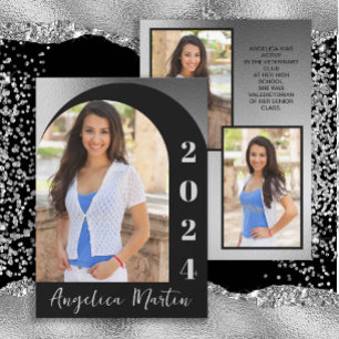 Graduación de Black Silver Arch Photo Class 2024