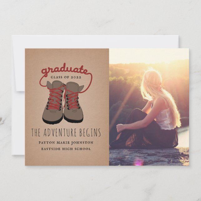 Graduación de Boots de Senderismo La aventura comi (Anverso)