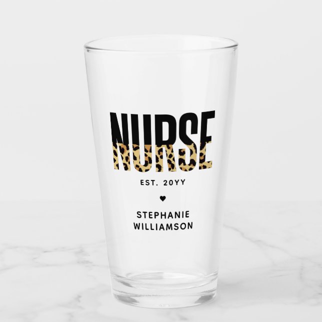 Graduación de enfermera personalizada con estampad (Anverso)