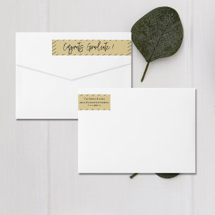 Graduación de felicitaciones a los graduados de ba