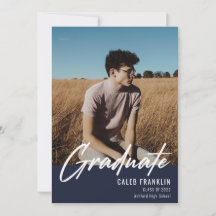 Graduación de fotografía de clase alta de guión mo