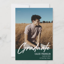 Graduación de fotografía de clase alta de guión mo