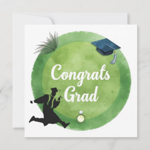 Graduación de Golf Felicitaciones por Par para gol