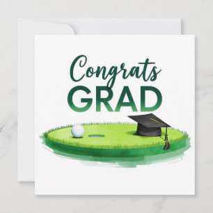 Graduación de Golf Felicitaciones por Par para gol