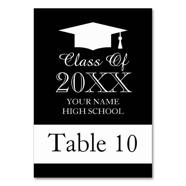 Graduación de la cena fiesta personalizado tarjeta (Anverso)