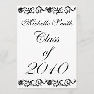 Graduación de las invitaciones de 2010