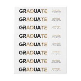 Graduación de las letras de corte de ángulo de neg