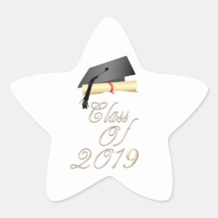 Graduación De Pegatinas Estelares De 2019