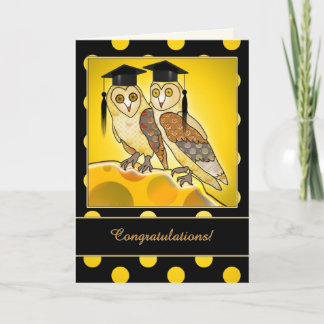 Graduación de Personalizado divertida tarjeta de f