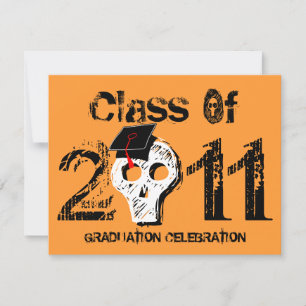 Graduación del cráneo de 2011 Invitación 1