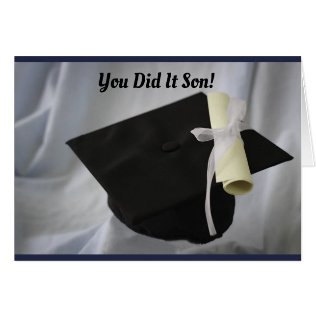 Graduación del hijo (Anverso (Horizontal))
