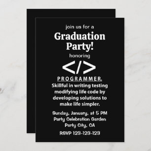Graduación del programador programador de programa