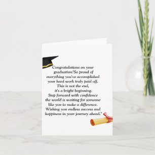 Graduación - Diseño universal para todas las edade