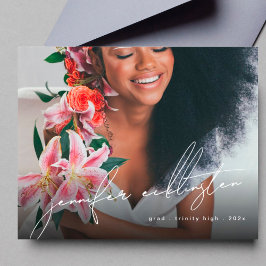 Graduación exclusiva de plantilla de fotografía en