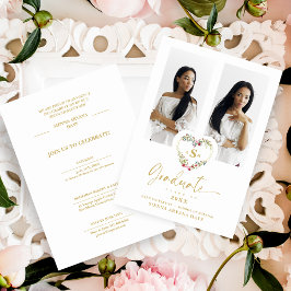 Graduación Fantástica Corazón Floral Romántica 2 F