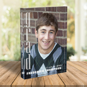 Graduación Foto moderna Tipografía simple