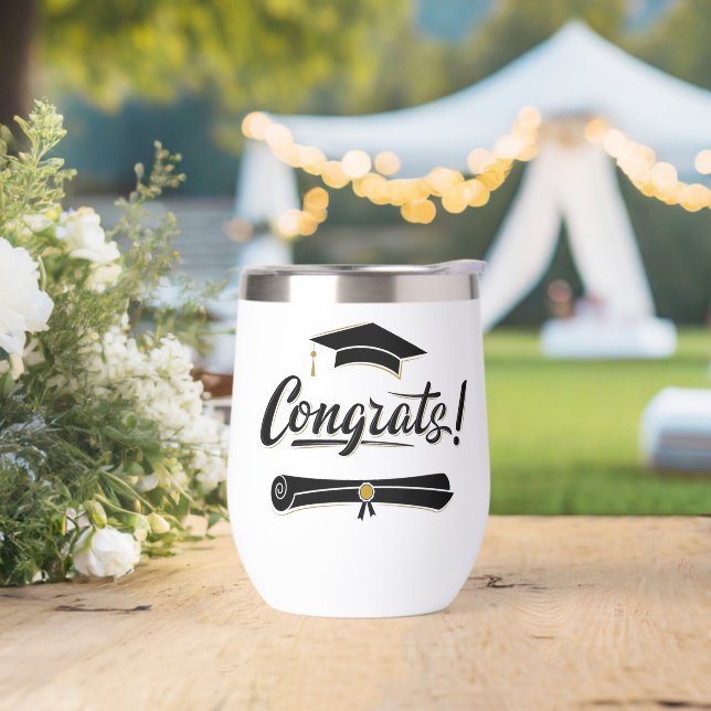 Graduación Gracias Clase de Collage de Graduados (Boda)