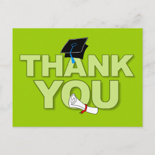 Graduación Gracias Diploma De Postales 2