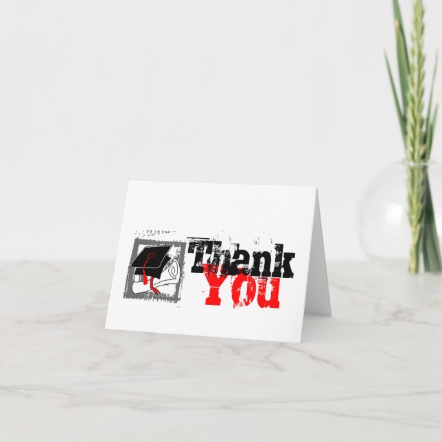 Graduación Gracias Diploma de Tarjeta 5 (Anverso)