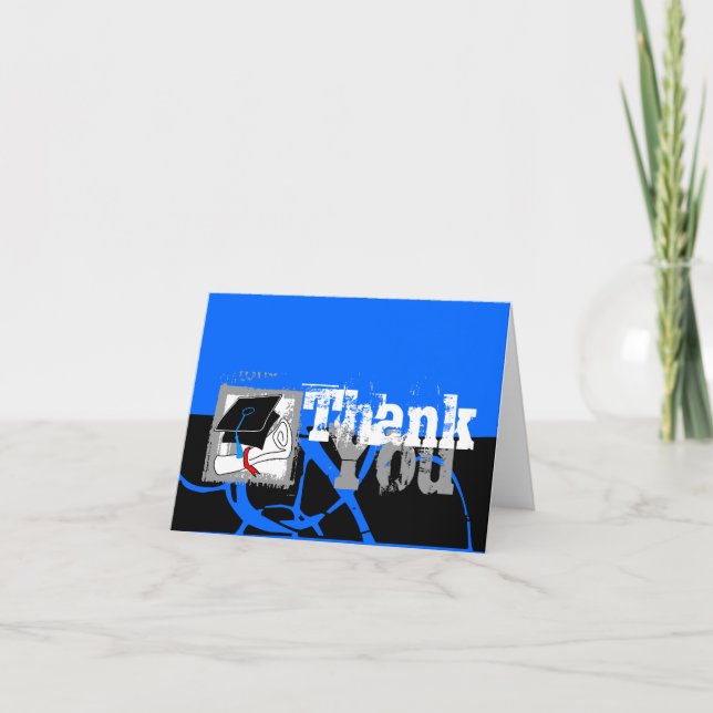 Graduación Gracias Diploma De Tarjetas 4 (Anverso)