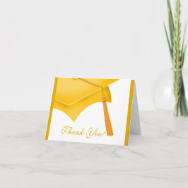Graduación Gracias Nota Tarjeta Grado de Oro Blanc
