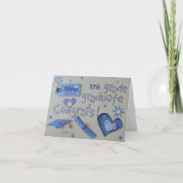 Graduación - libro de recuerdos 1 - tarjeta de las