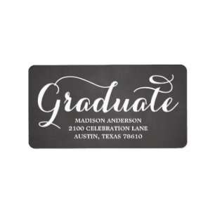 Graduación más dulce Etiqueta de discurso de gra