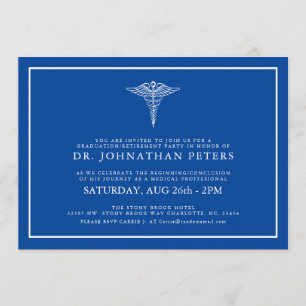 Graduación médica mínima Invitación a la jubilació