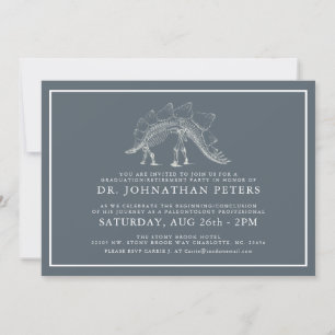 Graduación Mínima de Paleontología Invitación a la