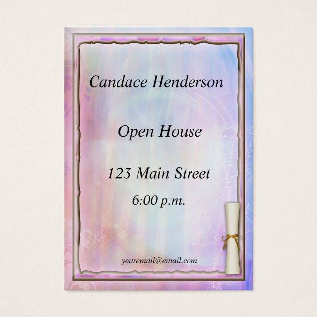 Graduación Pastel (Frente)