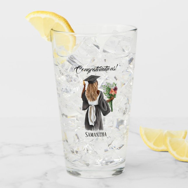 Graduación personalizada de acuarela (13) (Anverso (hielo))